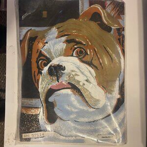 Dogs Playing Pool - Vintage Tapestry Wall Art (54x35).